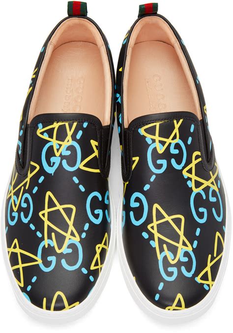 gucci ghost print shoes|Gucci ghost jewellery.